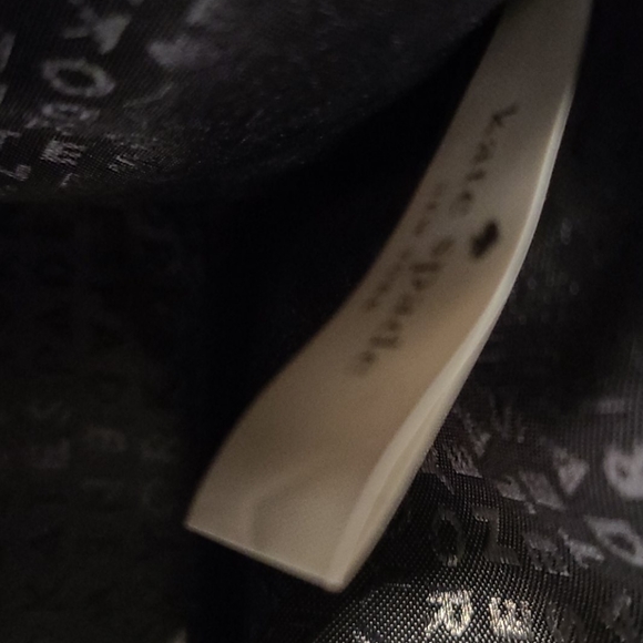 Kate Spade blk extra large leather tote - Picture 9 of 10